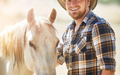 Homem e seu cavalo - Palmilhas Ese